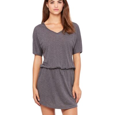 Women's Flowy V-neck Dress Thumbnail