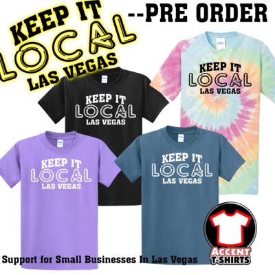 -**PRE ORDER**-Keep It Local Las Vegas Tee Thumbnail