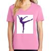 Women's Core Cotton V Neck Tee Thumbnail