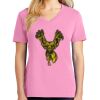 Women's Core Cotton V Neck Tee Thumbnail
