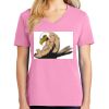 Women's Core Cotton V Neck Tee Thumbnail
