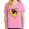 Women's Core Cotton V Neck Tee Thumbnail