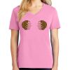 Women's Core Cotton V Neck Tee Thumbnail
