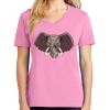 Women's Core Cotton V Neck Tee Thumbnail