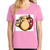 Women's Core Cotton V Neck Tee Thumbnail