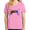 Women's Core Cotton V Neck Tee Thumbnail