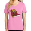 Women's Core Cotton V Neck Tee Thumbnail