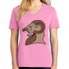 Women's Core Cotton V Neck Tee Thumbnail