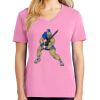 Women's Core Cotton V Neck Tee Thumbnail
