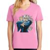 Women's Core Cotton V Neck Tee Thumbnail