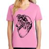 Women's Core Cotton V Neck Tee Thumbnail