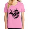 Women's Core Cotton V Neck Tee Thumbnail