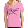 Women's Core Cotton V Neck Tee Thumbnail