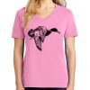 Women's Core Cotton V Neck Tee Thumbnail
