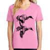 Women's Core Cotton V Neck Tee Thumbnail