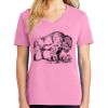 Women's Core Cotton V Neck Tee Thumbnail