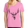 Women's Core Cotton V Neck Tee Thumbnail