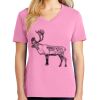 Women's Core Cotton V Neck Tee Thumbnail