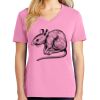 Women's Core Cotton V Neck Tee Thumbnail