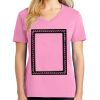 Women's Core Cotton V Neck Tee Thumbnail