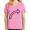 Women's Core Cotton V Neck Tee Thumbnail