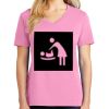 Women's Core Cotton V Neck Tee Thumbnail