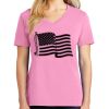 Women's Core Cotton V Neck Tee Thumbnail