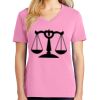 Women's Core Cotton V Neck Tee Thumbnail