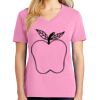 Women's Core Cotton V Neck Tee Thumbnail