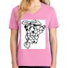 Women's Core Cotton V Neck Tee Thumbnail