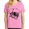 Women's Core Cotton V Neck Tee Thumbnail