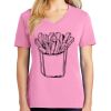 Women's Core Cotton V Neck Tee Thumbnail