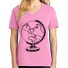 Women's Core Cotton V Neck Tee Thumbnail