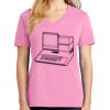 Women's Core Cotton V Neck Tee Thumbnail