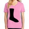 Women's Core Cotton V Neck Tee Thumbnail