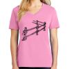 Women's Core Cotton V Neck Tee Thumbnail