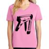 Women's Core Cotton V Neck Tee Thumbnail