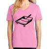 Women's Core Cotton V Neck Tee Thumbnail