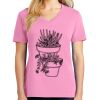 Women's Core Cotton V Neck Tee Thumbnail