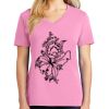 Women's Core Cotton V Neck Tee Thumbnail