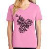 Women's Core Cotton V Neck Tee Thumbnail