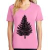 Women's Core Cotton V Neck Tee Thumbnail