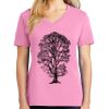 Women's Core Cotton V Neck Tee Thumbnail