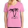 Women's Core Cotton V Neck Tee Thumbnail