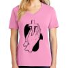 Women's Core Cotton V Neck Tee Thumbnail