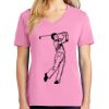Women's Core Cotton V Neck Tee Thumbnail