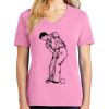 Women's Core Cotton V Neck Tee Thumbnail