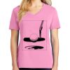 Women's Core Cotton V Neck Tee Thumbnail