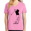 Women's Core Cotton V Neck Tee Thumbnail