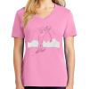 Women's Core Cotton V Neck Tee Thumbnail